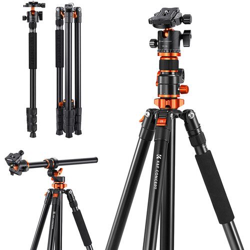 K&amp;F Concept (T254A7) Magnesium Alloy Tripod with BH-28L Ball Head