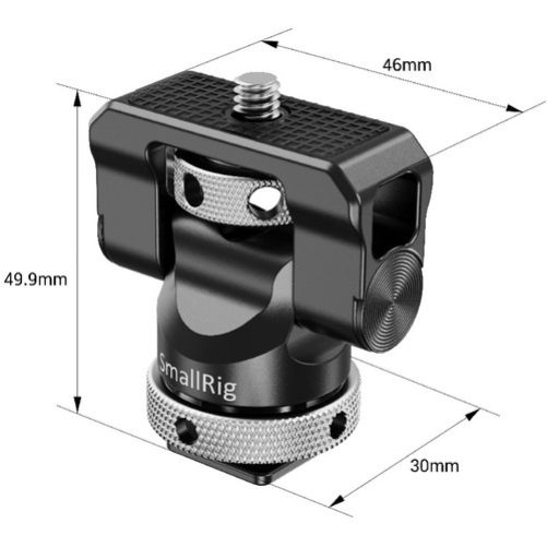 SMALLRIG Swivel and Tilt Monitor Mount with Cold Shoe (BSE2346B)