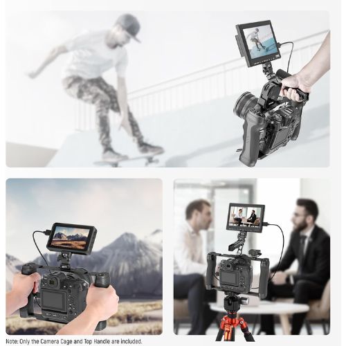 Neewer (CA16T) Universal Camera Cage and Top Handle With Arca Type Base, Dual Handgrip