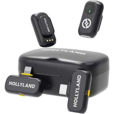Hollyland LARKA1 Combo Wireless Microphone System for iPhone and Android Devices