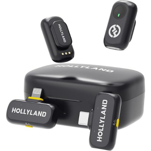Hollyland LARKA1 Combo Wireless Microphone System for iPhone and Android Devices