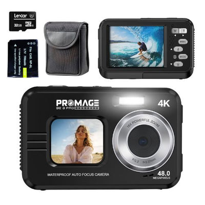 PROMAGE 4K Waterproof Digital Camera (PC150)