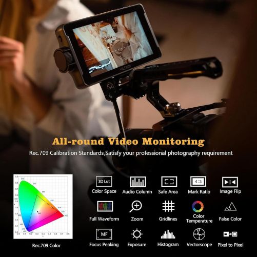 Viltrox DC-550 PRO 5.5" Touchscreen HD Monitor