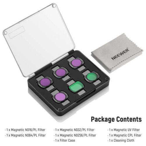 Neewer ND/PL Filter Set for DJI Osmo Pocket 3 (Set of 6)