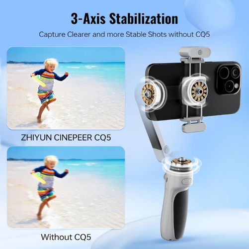 ZHIYUN CINEPEER CQ5 Combo 3-Axis Gimbal Stabilizer for Smartphone