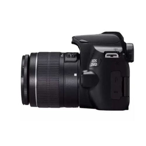 Canon EOS 250D with 18-55mm and 75-300mm lens