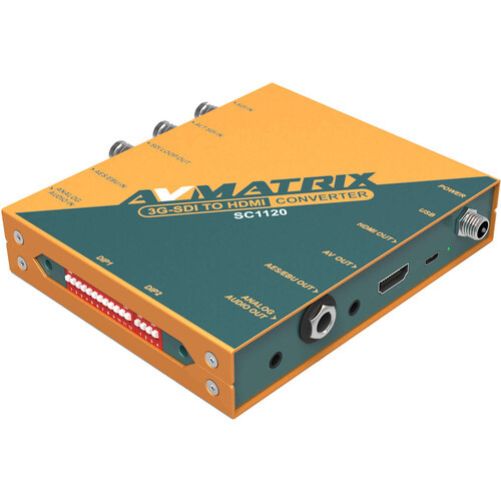 Avmatrix SC1120 3G-SDI to HDMI &amp; AV Scaling Converter
