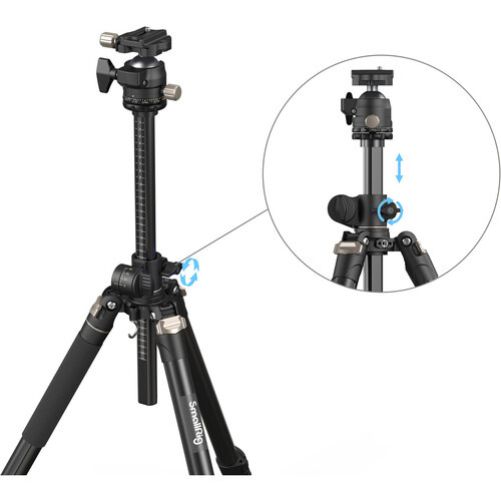 SmallRig CT200 Lateral Center Column Aluminum Tripod with Ball Head 4288
