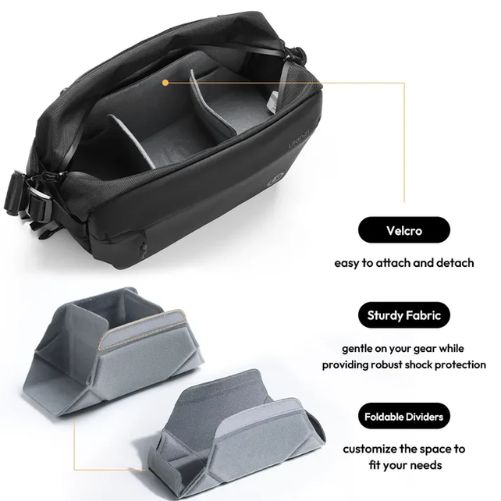 Ulanzi 10L Camera Sling Bag for Outdoor Travel B120