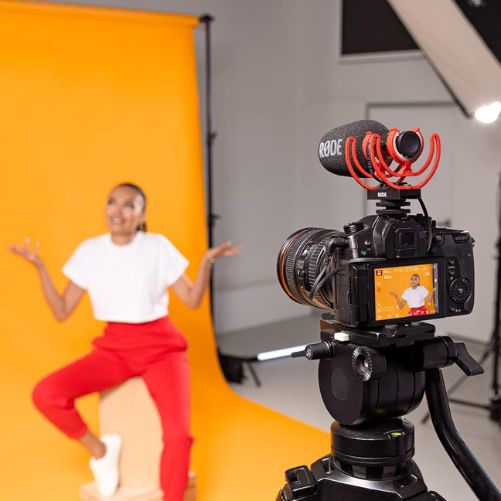 RODE Video Mic GO II Ultracompact Analog/USB Camera-Mount Shotgun Microphone