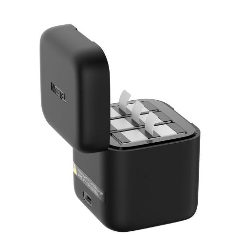 Telesin S0-BCG-10-TGP 3-Channel Triple Storage Battery Charger Box For Gopro