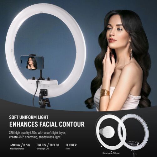 Neewer RP18B Pro Bi-Color LED Ring Light