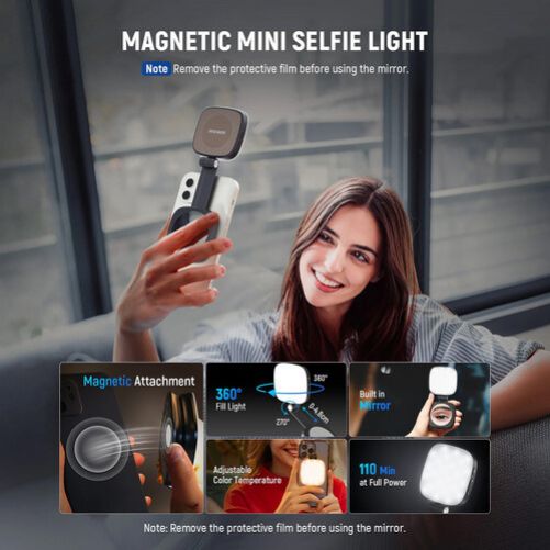 Neewer NL48B Magnetic Selfie Light