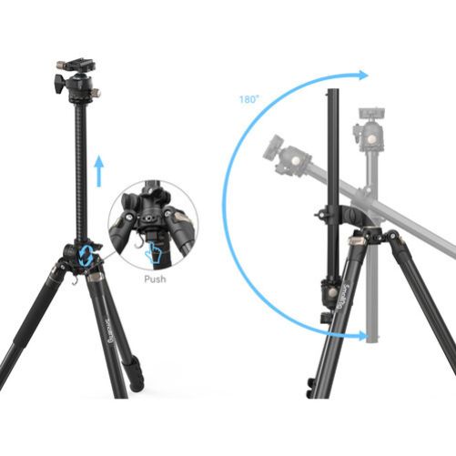 SmallRig CT200 Lateral Center Column Aluminum Tripod with Ball Head 4288