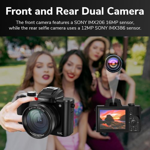 PROMAGE 64MP 5K Ultra HD+ Digital Camera (PC300)