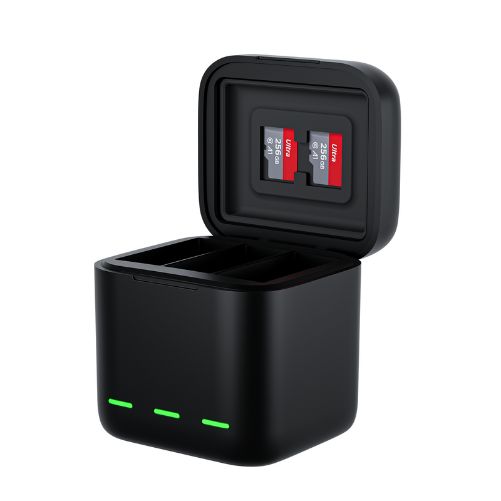 Telesin S0-ECB-08-TGP Charging Storage Box With 2 Batteries For Gopro Hero 13