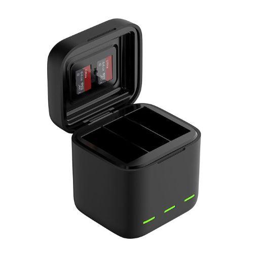 Telesin S0-BCG-10-TGP 3-Channel Triple Storage Battery Charger Box For Gopro