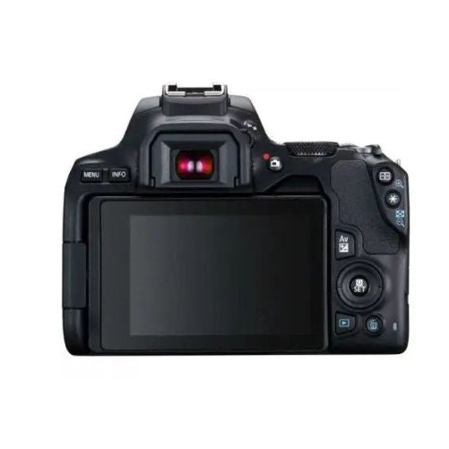 Canon EOS 250D with 18-55mm and 75-300mm lens