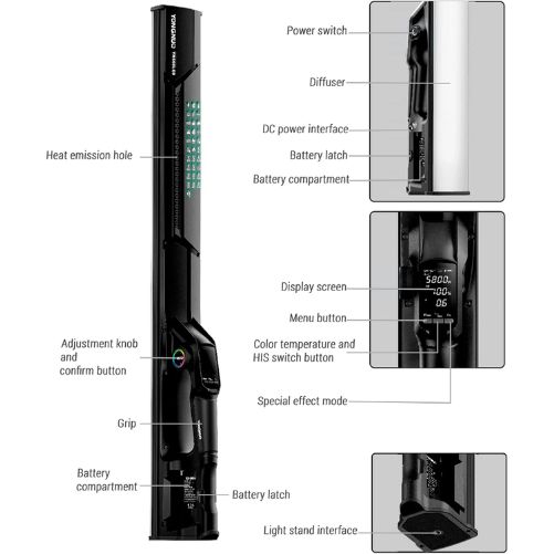 YONGNUO YN660LED RGB LED Video Light