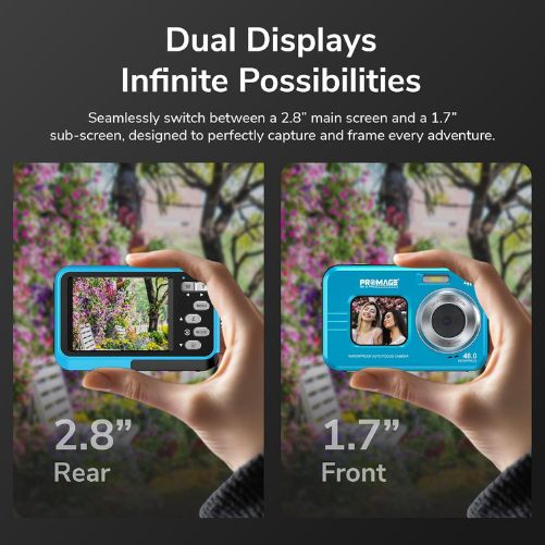 PROMAGE 4K Waterproof Digital Camera (PC150)