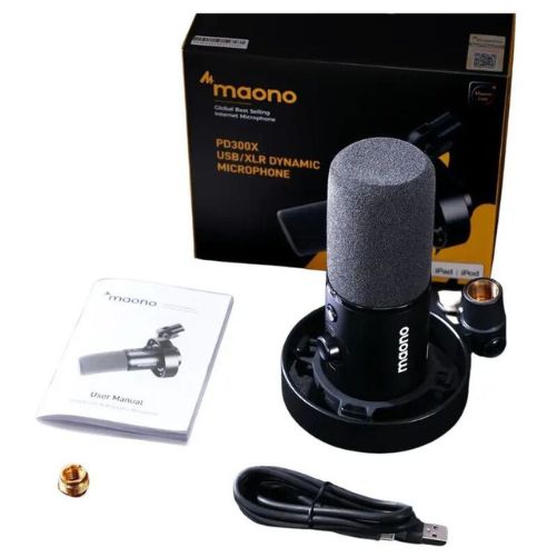 Maono PD300X USB/XLR Dynamic Microphone