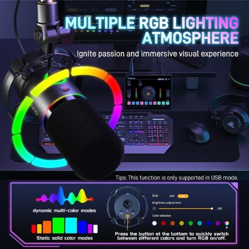 MAONO PD200X USB/XLR Dynamic Microphone