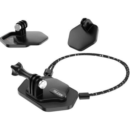 TELESIN TE-MMK-001 Magnetic Action Camera Neck Mount with Nano Sticker Kit