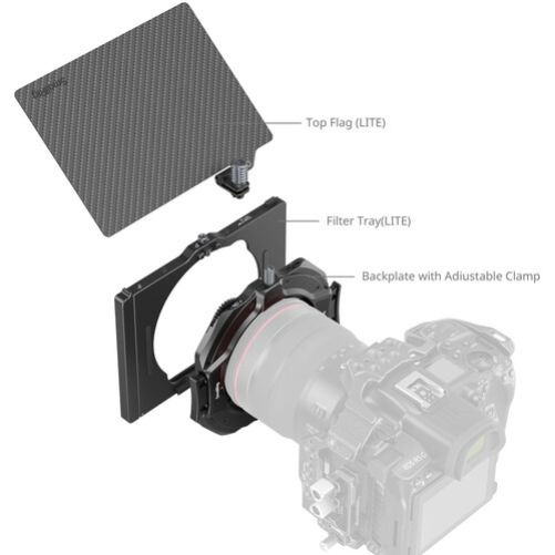 SmallRig Adjustable Clamp-On LITE Matte Box 4409