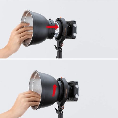Zhiyun Adapter B for X100 Video Light from Bowens Mount to ZY Mount