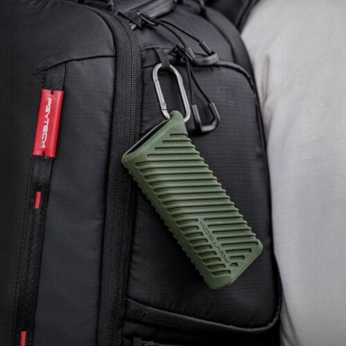 PGYTECH CreateMate High-Speed Card Reader Case (Moss Green)