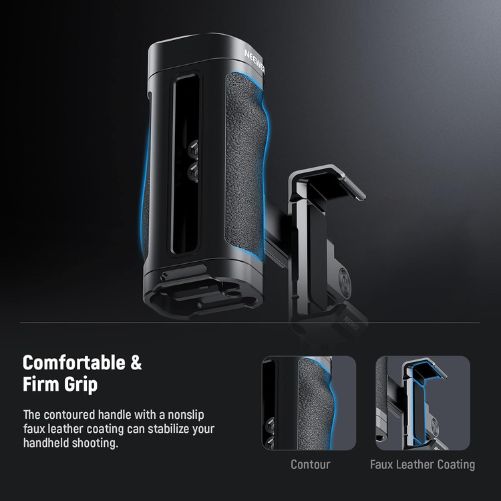 NEEWER Bluetooth Wireless Handle with Phone Clamp and SSD Clamp