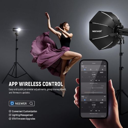 NEEWER Q200 200Ws 2.4G TTL Outdoor Studio Flash