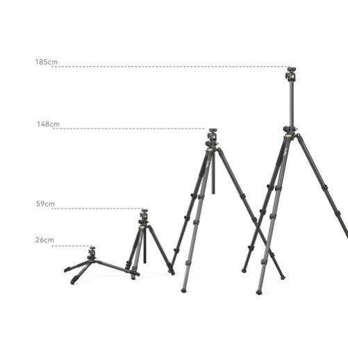 SmallRig CT200 Lateral Center Column Aluminum Tripod with Ball Head 4288