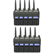 Promage Connect Walkie Talkies PC-WT820 With Earpiece 5W Radio Handheld Dual Band Portable (1-20 set) - 10S