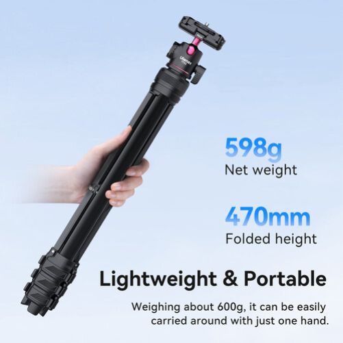 Ulanzi TT51 Aluminum Alloy Portable Tripod with Ball Head