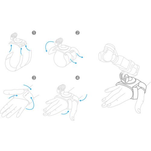 PGYTECH Action Camera Hand and Wrist Strap