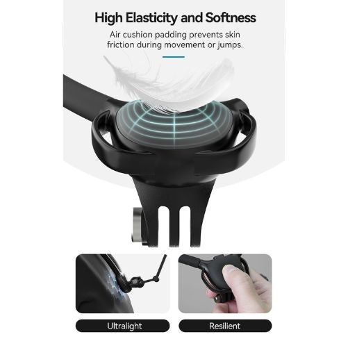 Telesin S2-HNB-09 Action Camera Neck Mount Se2.0 (Black)