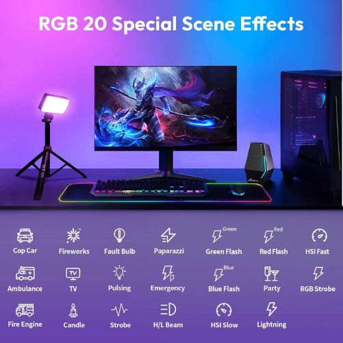 ULANZI LM-P40 RGB LED Video Light