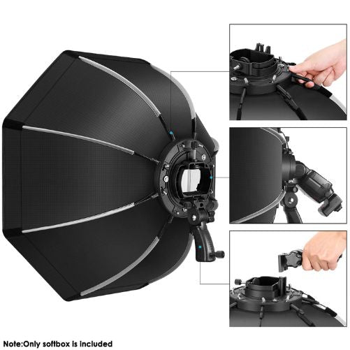 Neewer 65cm Rapid Folding Softbox For Flash