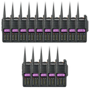 Promage Connect 8W Radio Handheld Dual Band Portable Walkie Talkies With Earpiece (PC-WT900 Plus) 1-20 Set - 15S