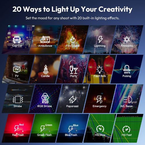 ULANZI LE20 RGB Video Light