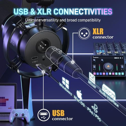 MAONO PD200X USB/XLR Dynamic Microphone