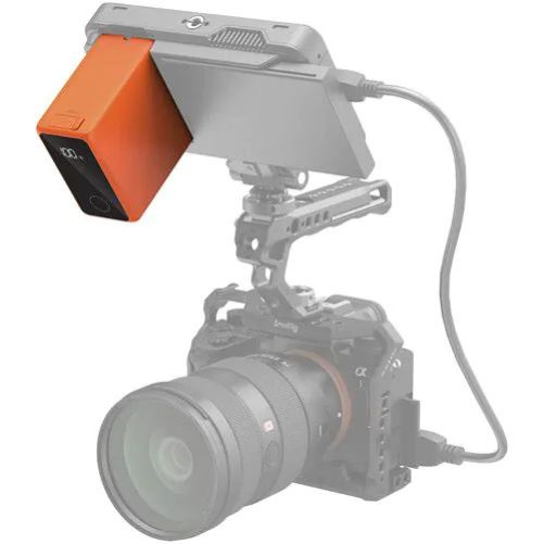 SmallRig L-Series/NP-F970 USB-C Rechargeable Camera Battery (Orange)