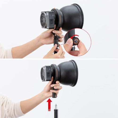 Zhiyun Adapter B for X100 Video Light from Bowens Mount to ZY Mount