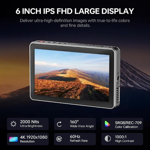 Viltrox DC-X2 6" Touchscreen HD Monitor