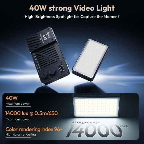 ULANZI LM-P40 RGB LED Video Light