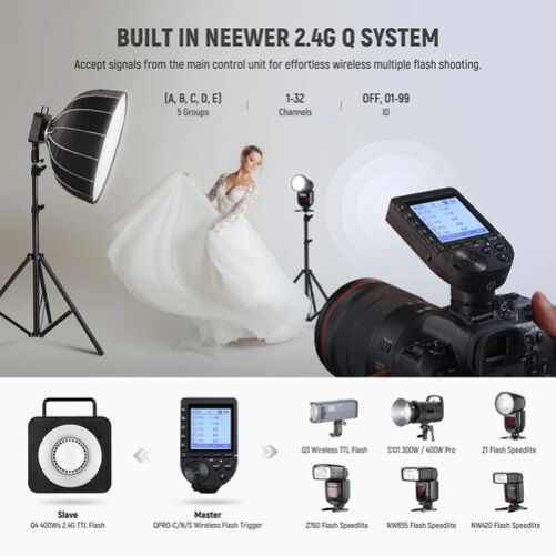 Neewer Q4 TTL Flash Strobe