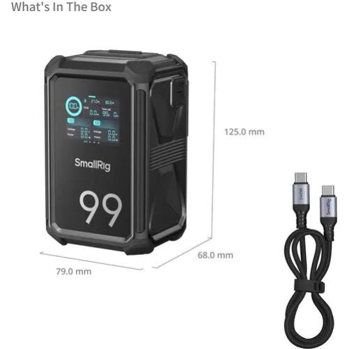 SmallRig X-Touch Smart Triple-Proof V-Mount Battery X99