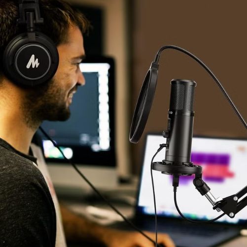 MAONO AU-PM422 Podcast USB Microphone Plug & Play