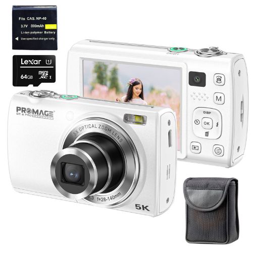 Promage 5K Digital Camera (PC275) - White